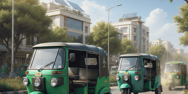 Sustainable E-Rickshaw Transportation in Lakhimpur