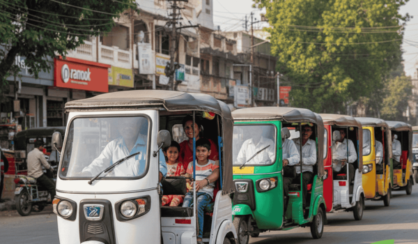 Sustainable Passenger E-Rickshaws in Lakhimpur